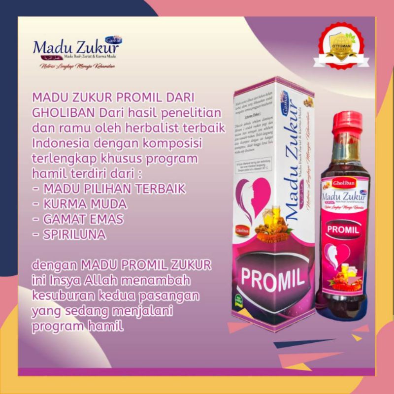 Madu Zuriat Promil Suami Istri Cepat Hamil Zuriat Kesuburan Amil Zukur Subur Kandungan Zuriyat At