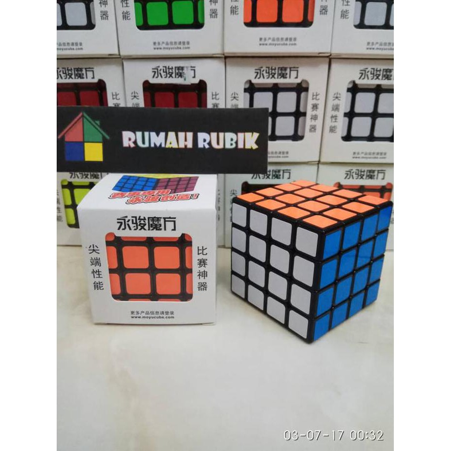 Jual Murah  Rubik 4x4 Yongjun Guansu Blackbase / Rubik 4x4 murah - Rubik Speed