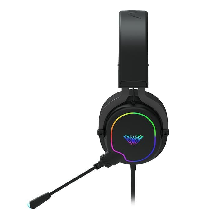 Headset Gaming LED AULA F606 – RGB Running