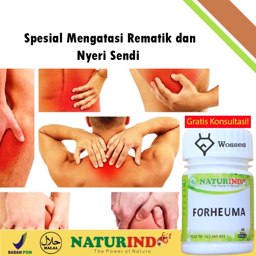 Obat Herbal Rematik / Nyeri Sendi ( Forheuma ) Naturindo