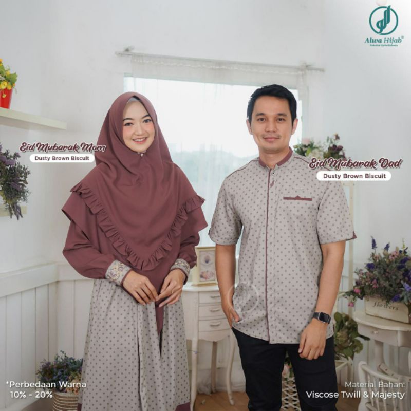 ALWA HIJAB Couple Keluarga VERSI Dad