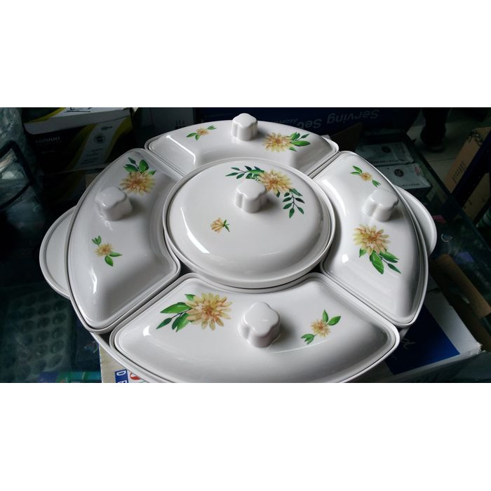 BURUAN BELI - SERVING SET 17" / PRASMANAN ONYX / MELAMIN
