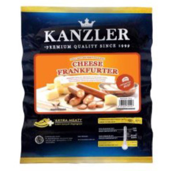 

Kanzler Cheese Frankfurter 500gr