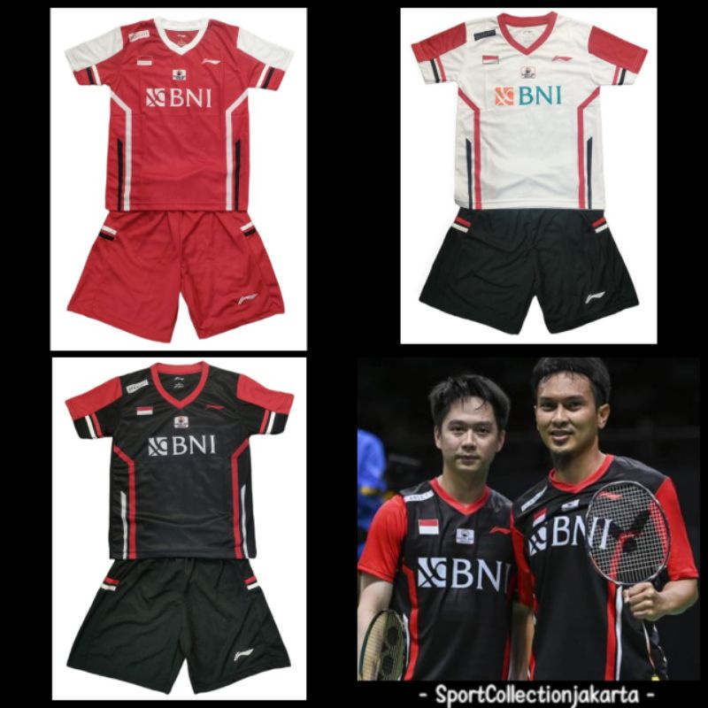 Setelan Anak Badminton Bulutangkis Sudirman Cup Thomas Uber Cup Junior / Kaos Bulutangkis Thomas Uber Cup 2022 Anak / Best Quality / Lokal Best Seller / Baju Celana Olahraga Anak / Kaos Kevin Marcus Junior / sport collection jakarta