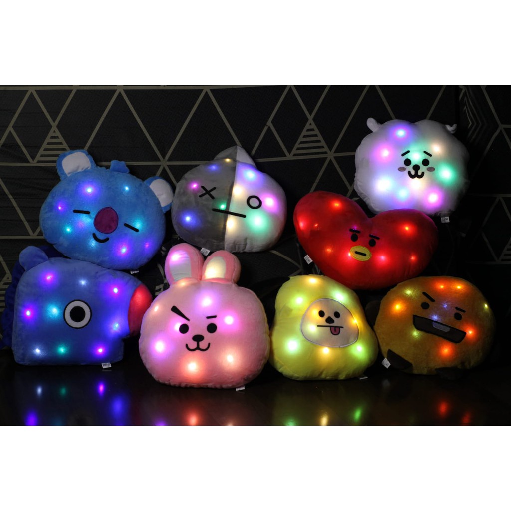 Bantal Boneka karakter lucu Unofficial LED