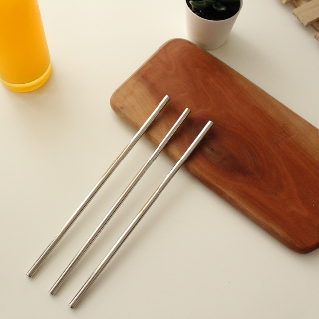 STAINLESS STEEL STRAW  - sedotan