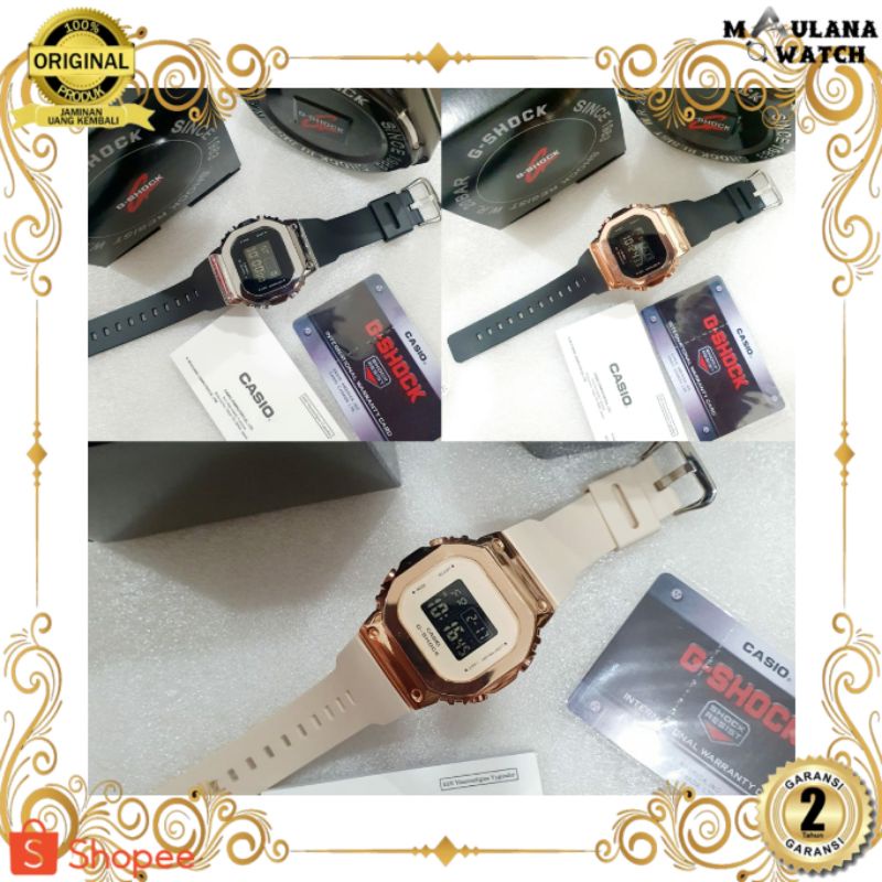 Casio G-SHOCK S5600 G SHOCK Watch GM-S5600-1 - GM-S5600G-7 - GM-S5600PG-1 - GM-S5600PG-4