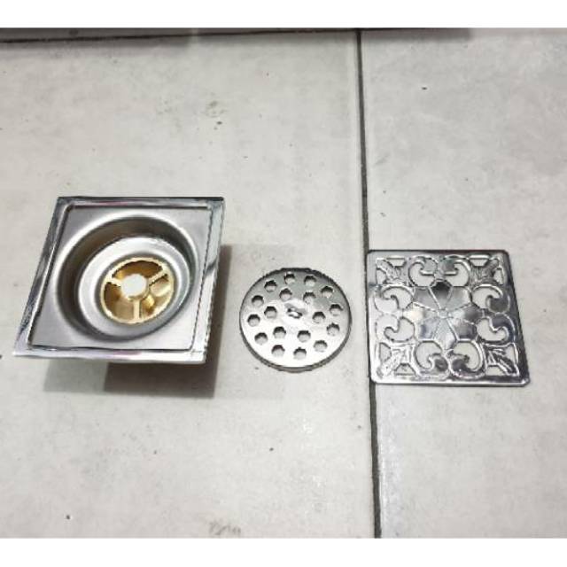 Floor drain / saringan got stainless anti bau PROMO