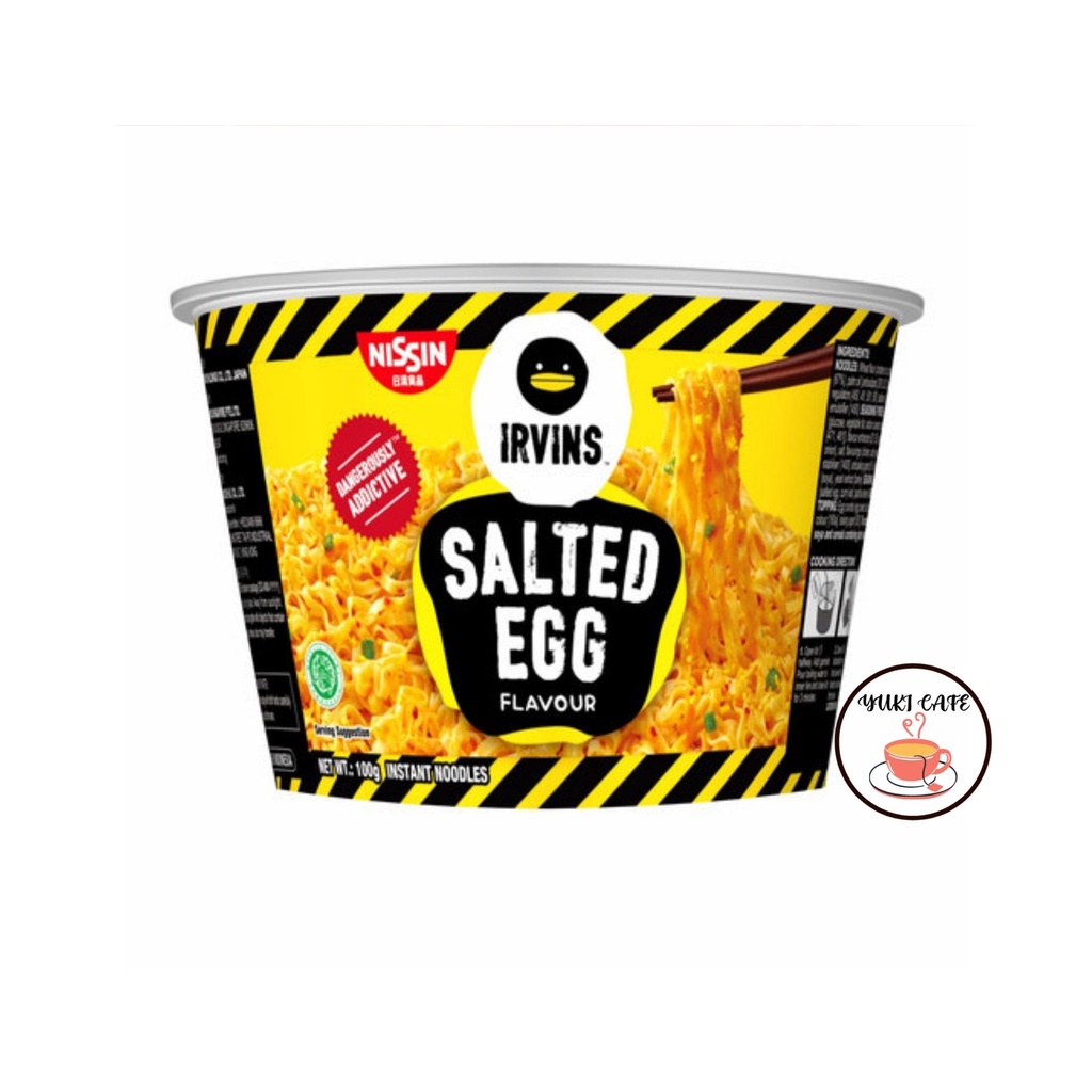 

NISSIN X IRVINS SALTED EGG INSTANT NOODLE BOWL