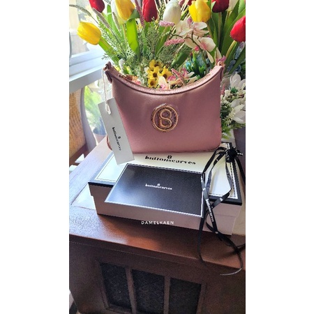 Buttonscarves Luana Bag - Guava