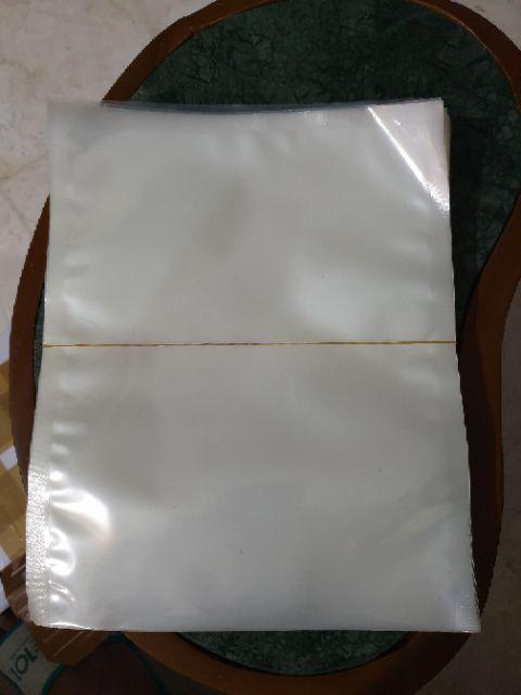 Plastik Vacum Selaer 20x25cm Isi 100 Lembar Plastik Vacuum Sealer Lembar Plastik Vacuum Makanan