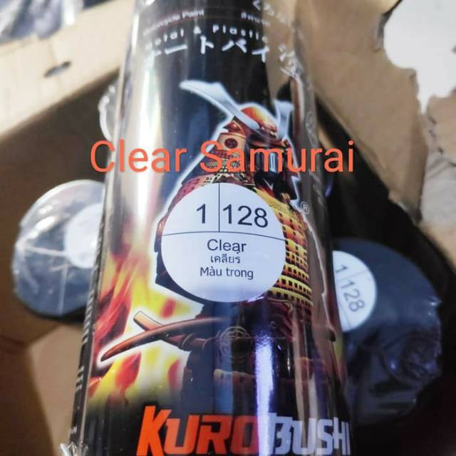 Clear samurai 128 - samurai paint clear 128 gloss/kilap