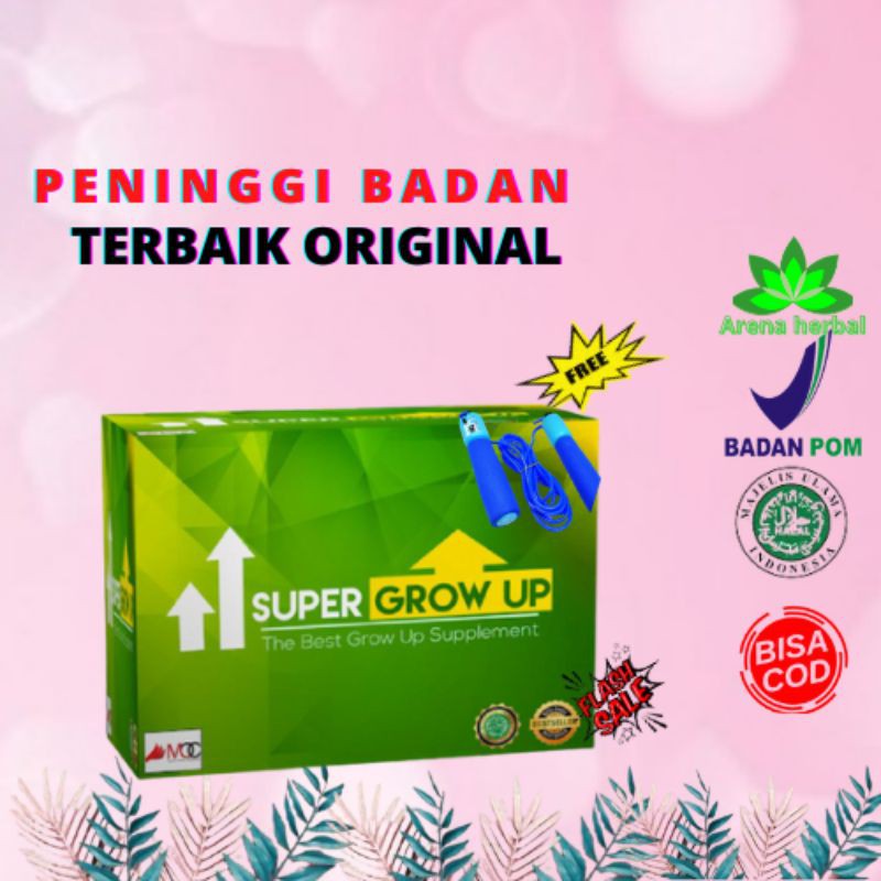 

SUPER GROW UP SUSU PENINGGI BADAN ORIGINAL(BISA COD)