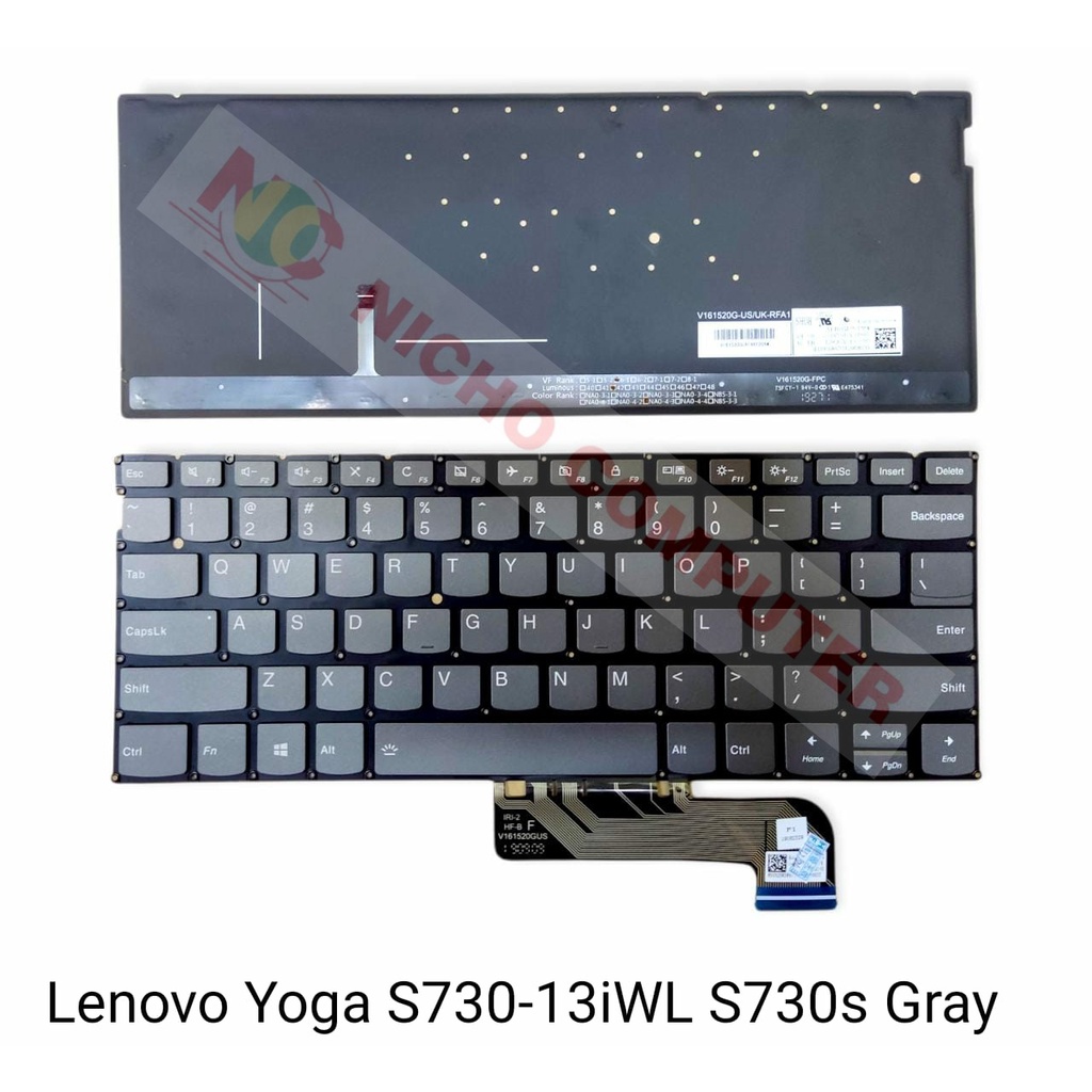 KEYBOARD LENOVO YOGA 730-13iWL S730S BACKLITE