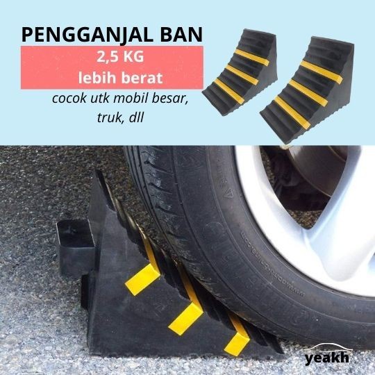 GANJAL BAN MOBIL/STOPER BAN MOBIL TRUK/GANJELAN GANJALAN BAN- BIG - besar