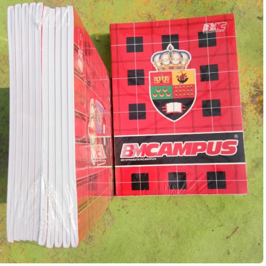 

New - 10 pcs Buku Tulis BMC 50 Campus/Buku Tulis BMC Campus isi 50 lembar ..