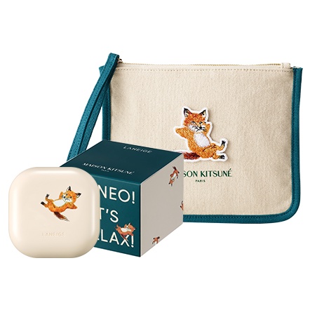 (LIMITED EDITION + SPECIAL PRICE) Laneige x Maison Kitsune Neo Cushion Matte in 21 N Beige