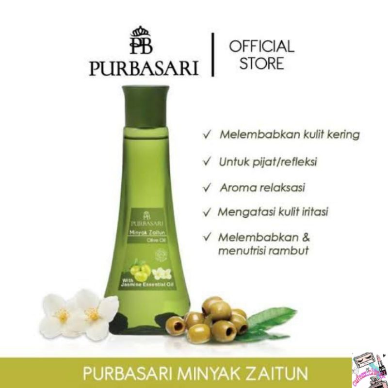 ☃Cutezz_Ching1☃Purbasari Minyak Zaitun Olive Oil