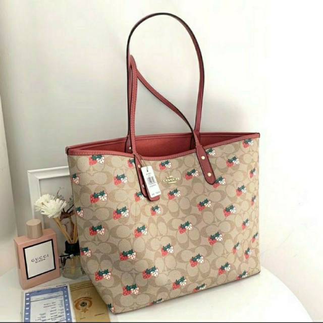 tas wanita coach tote