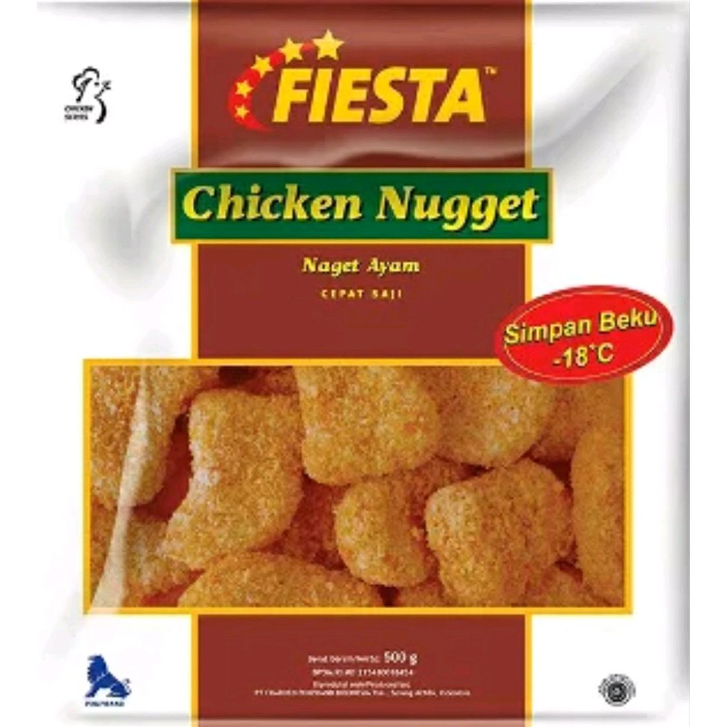 

FIESTA CHICKEN NUGGET S/STIKIE ORI/SPICY 500GR