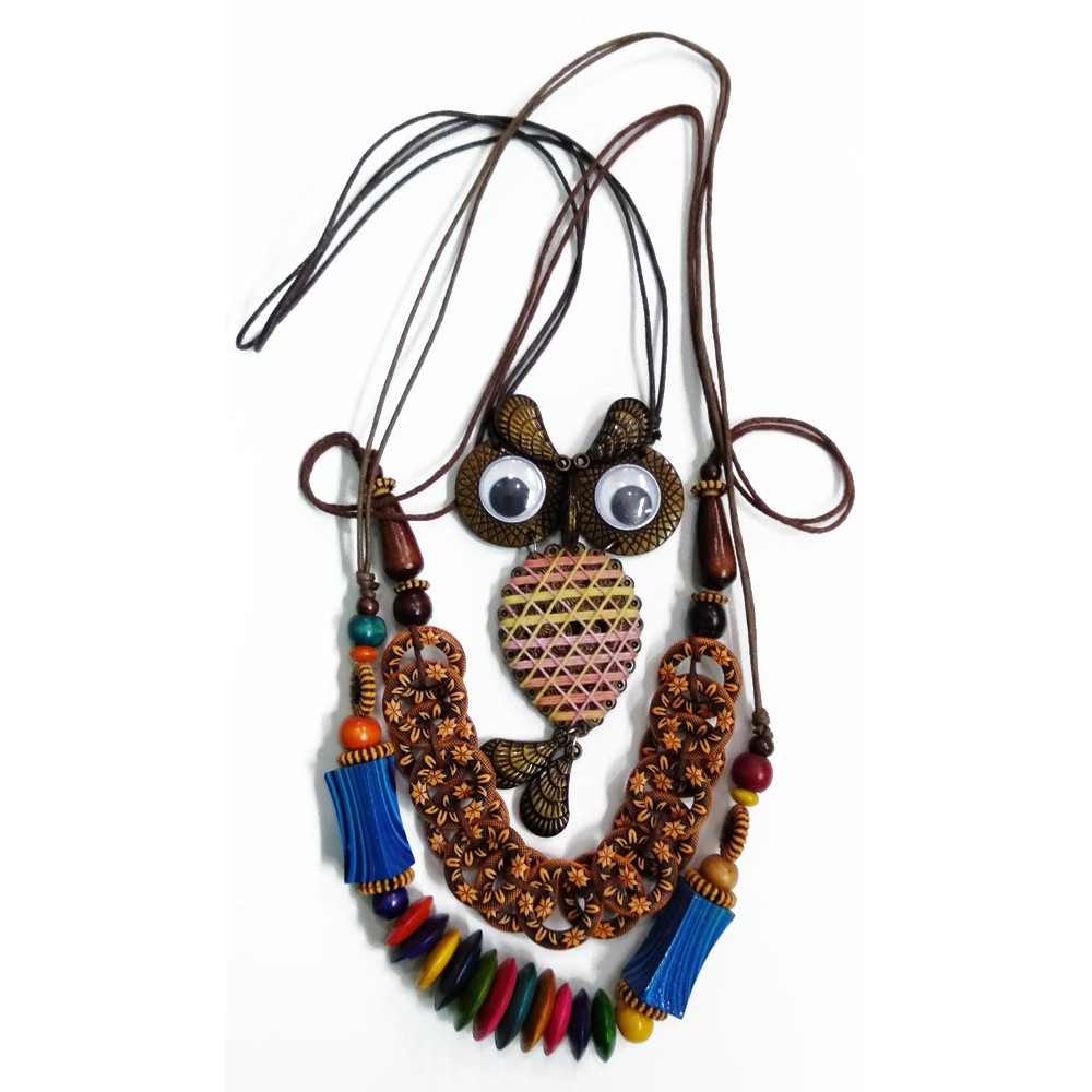 TERMURAH Paket 3 pcs Kalung Etnik - Kalung Wanita Kode 02