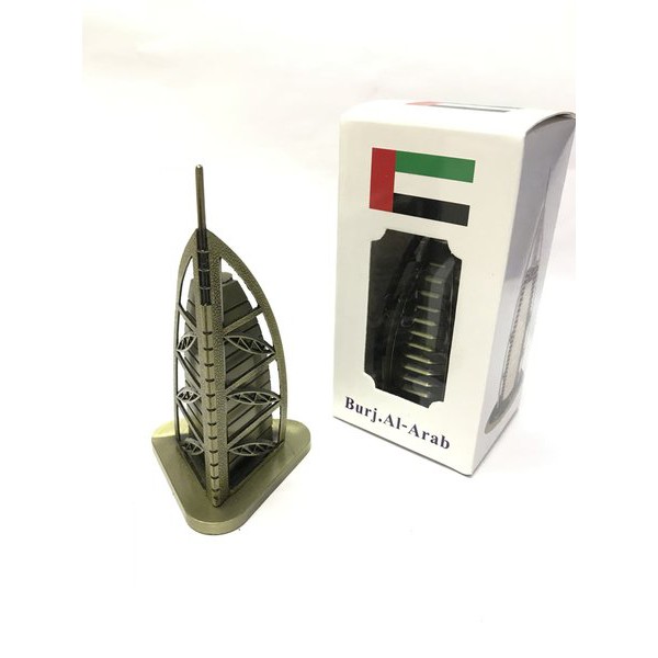 Pajangan Miniatur Burj.Al-Arab Burj Al Arab Dubai Arab 15 cm