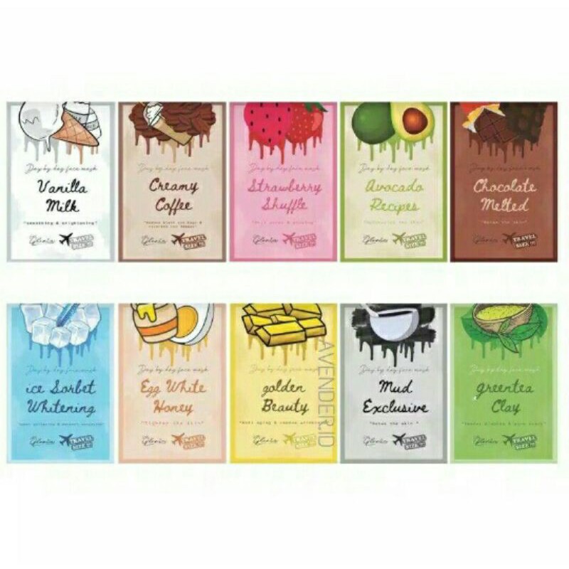 Masker Organik Lea Gloria 10 gram