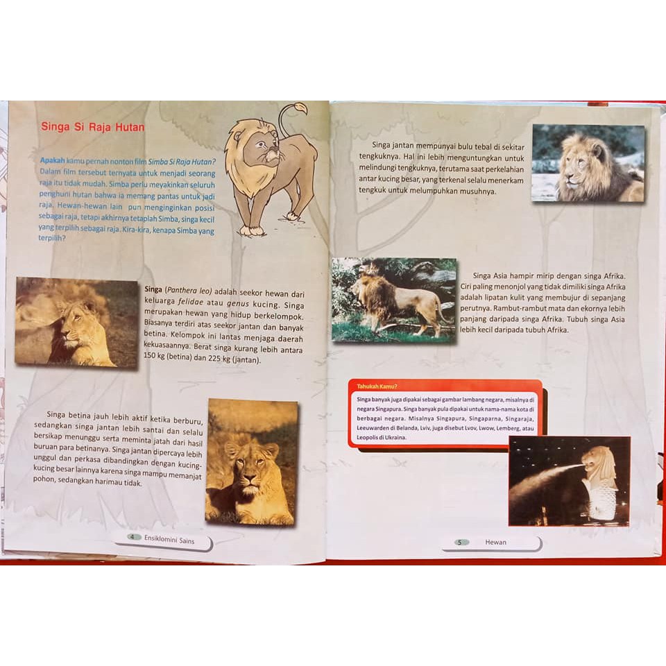 Buku Ensiklomini Sains Hewan