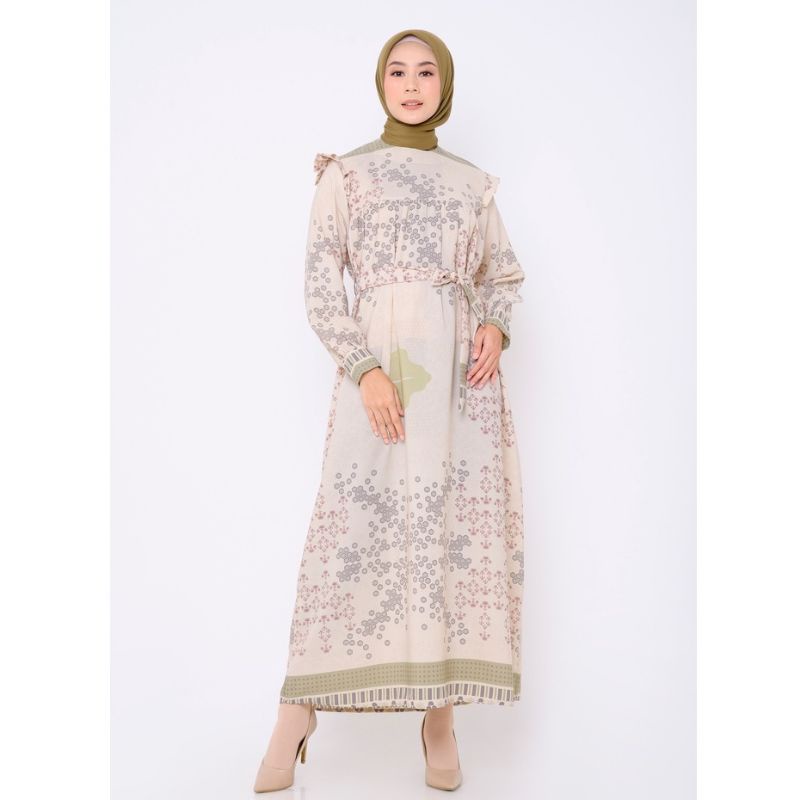 Zaskia Mecca BIA X Revalina S Temat - Ralin beige dress edisi yunani