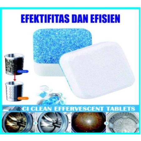 tablet pembersih mesin cuci anti bakteri