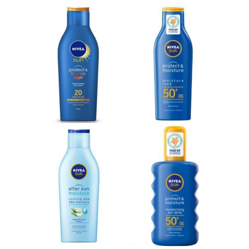 NIVEA SUN PROTECT &amp; MOISTURE 200ML