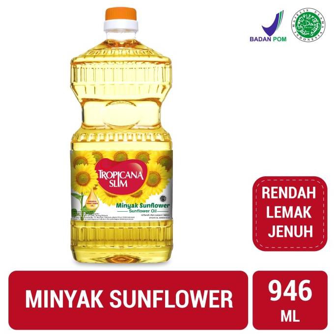 

READYY Tropicana Slim Sunflower Oil 946ml (Botol) COD