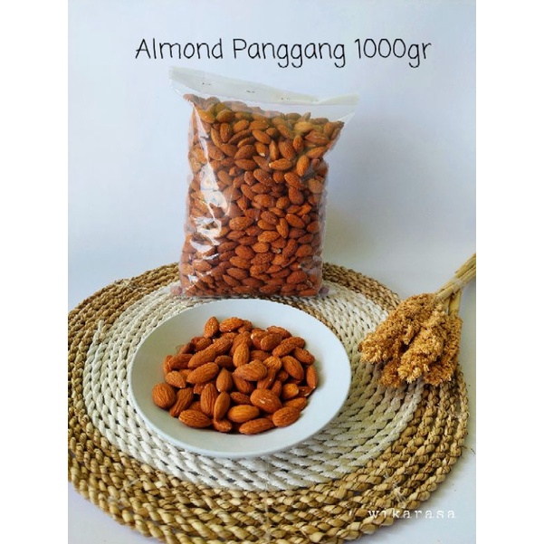 

Almond panggang kupas 1 kg