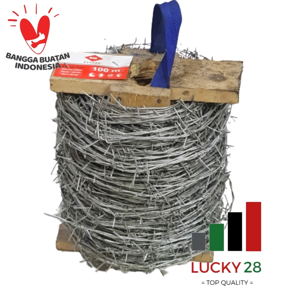 KAWAT DURI 100 METER - GALVANIS
