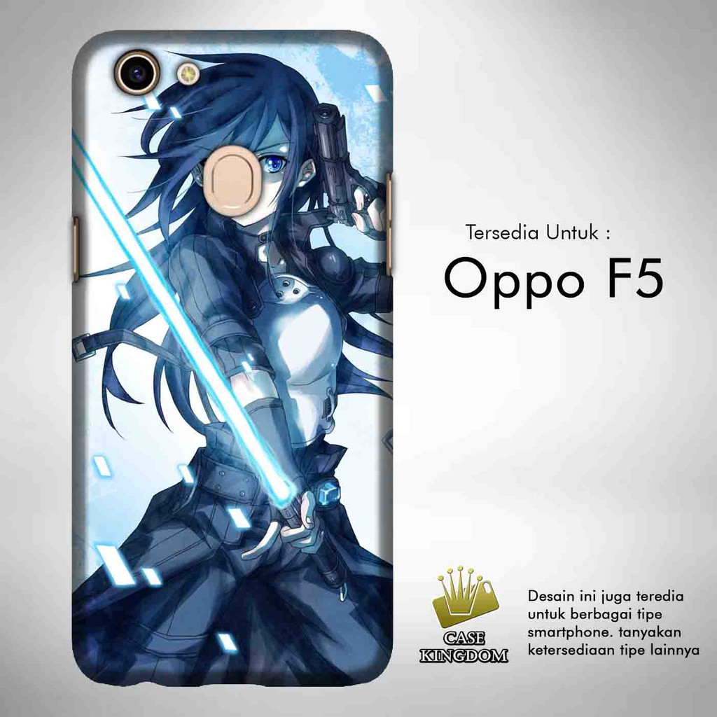 Anime Sword Art Online 4 Casing Custom Oppo F5 Case