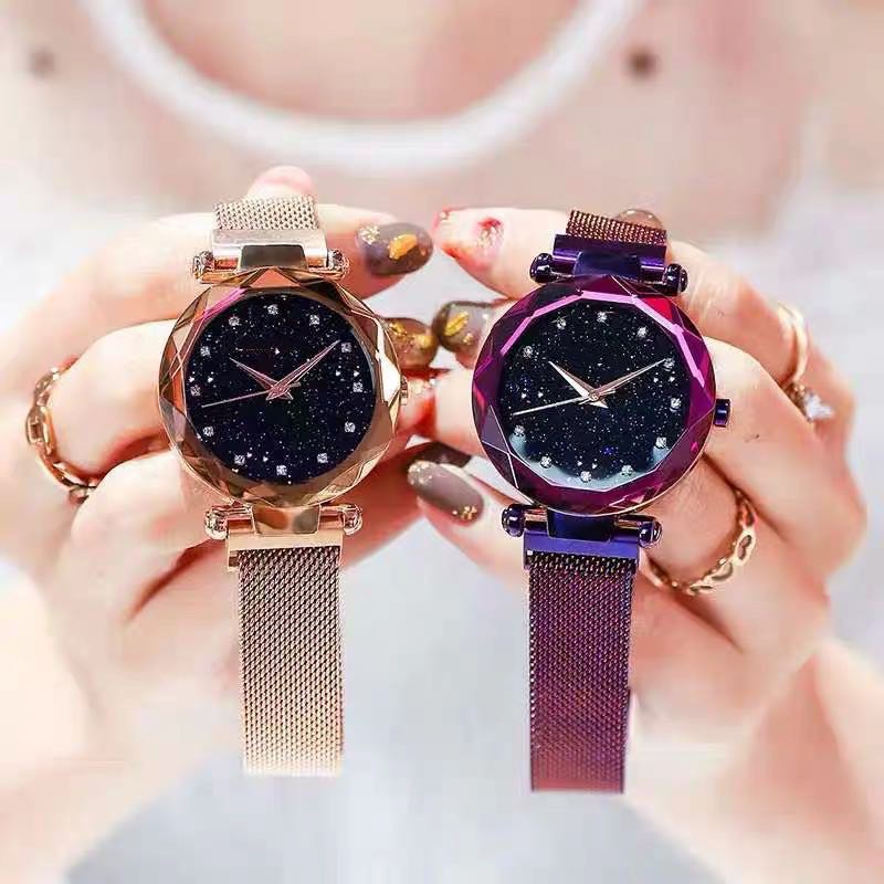 ✅[COD] Jam Tangan Wanita Jam tangan Analog IMport Jam Magnet RantaI Jam Munrah Harga Grosir W04 W30