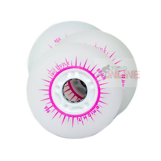 Roda LED LYNX BRIGHT untuk sepatu roda