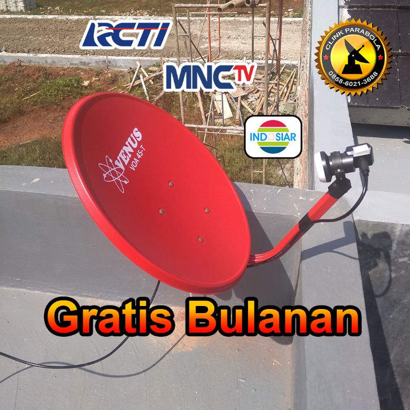 Parabola Kecil Bebas Bulanan Area Purwakarta