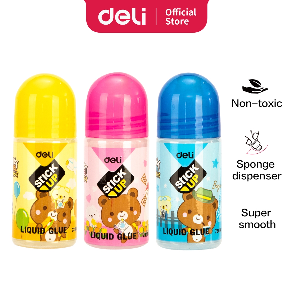 

DELI Liquid Glue 35ml E7301 Lem cair murah