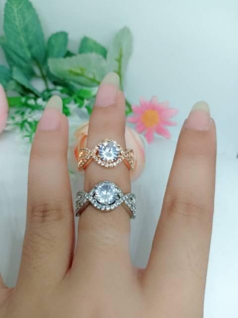 Cincin 02 mata warna A-C