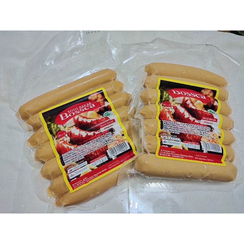 

Sosis sapi bosca Sosbak 500gr isi 7 dan 11