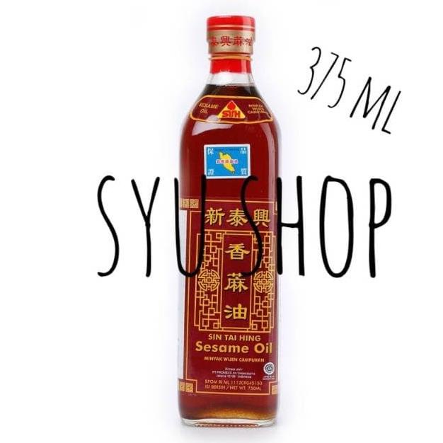 

minyak wijen sin tai hing malaysia sesame oil 375 ml