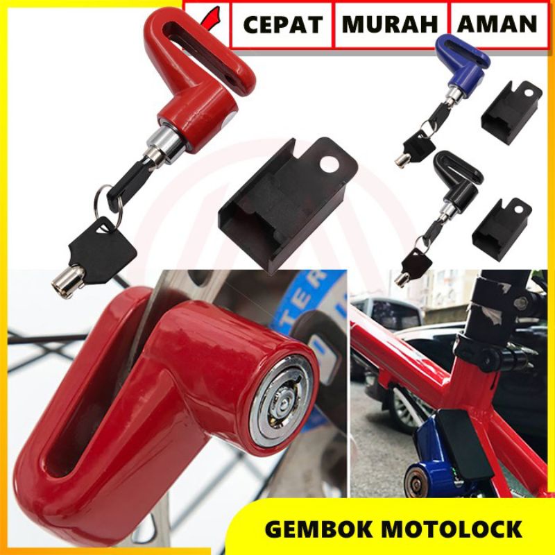 Gembok Cakram Motor Sepeda