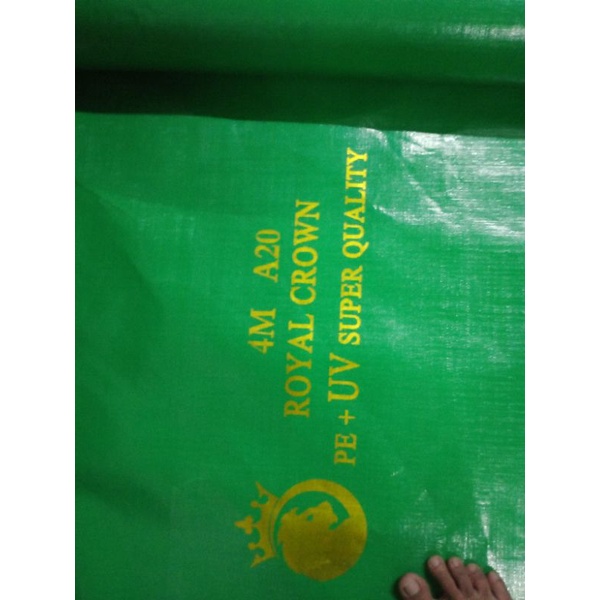 TERPAL A20 hijau & gold