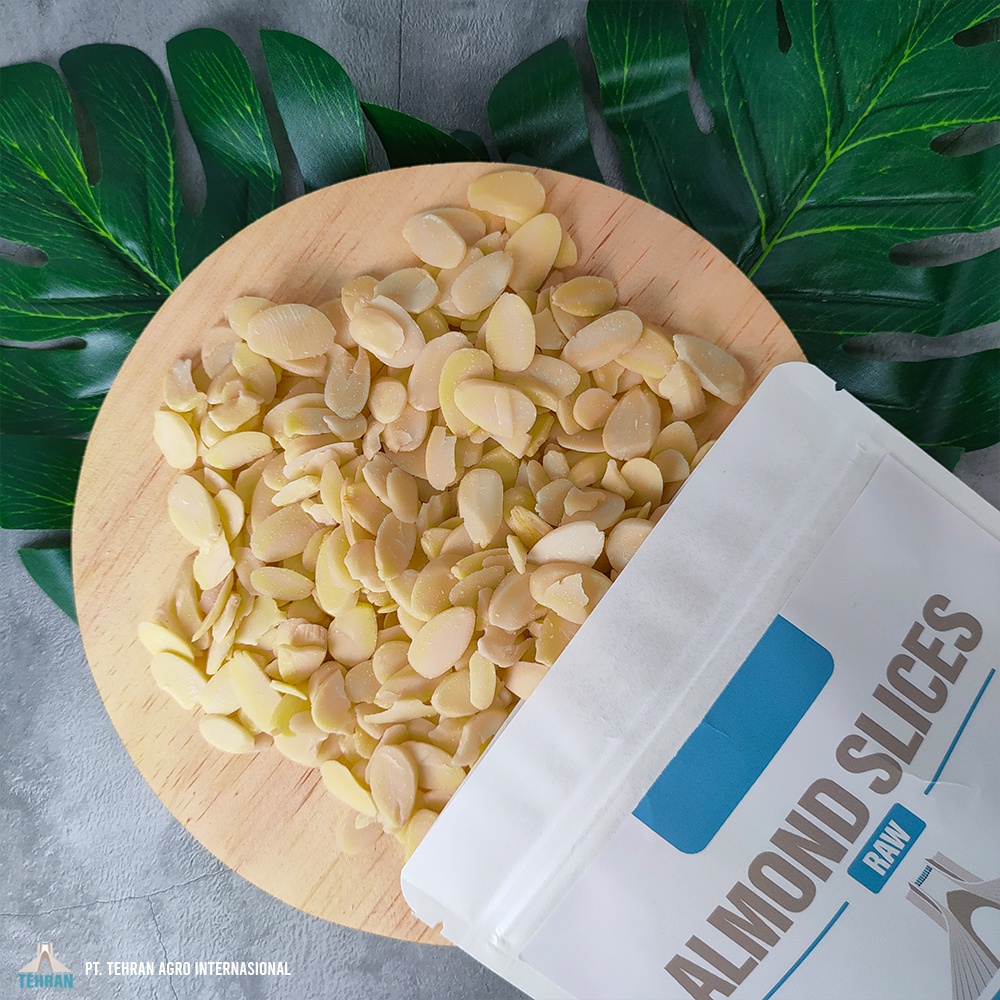

Raw Almond Sliced (Kacang Almond Iris Mentah) 1kg
