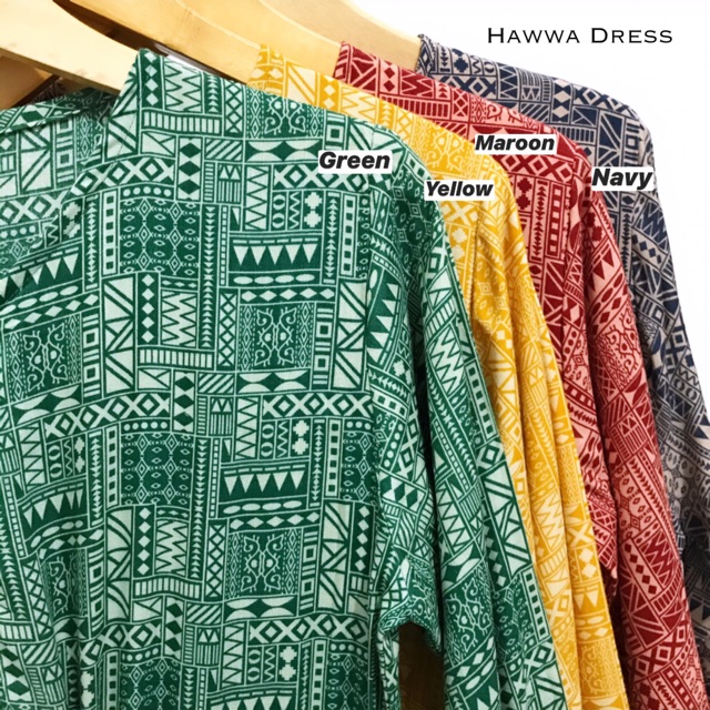 HAWWA DRESS | Homey Dress Premium Murah | Gamis Katun Rayon Grosir