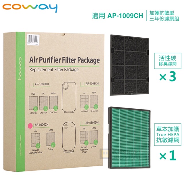 Coway Filter Penjernih Udara Ap-1009ch