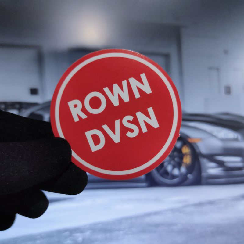 STICKER ROWN DVSN KEREN/STIKER DISTRO