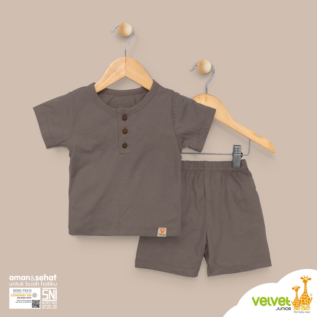 Velvet Junior NEW Bamboo Celestial Collection Setelan Pendek