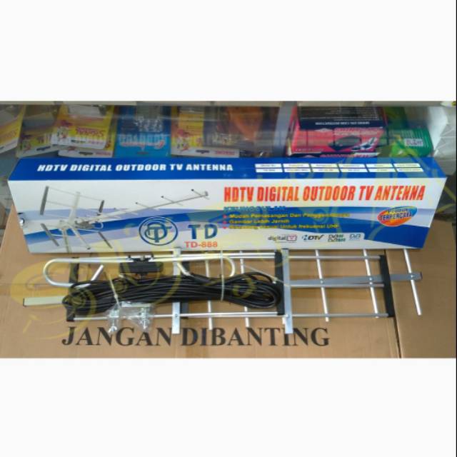 Antena Digital Luar TD-888 + Kabel 10 Meter